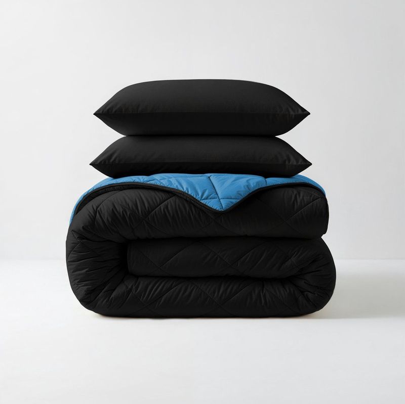 Easy - Dekbed - Effen - 240x200 cm - Warmteklasse 2 - All Year - Warm