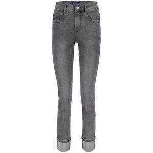 Red Button Jeans Kate Grey Denim And Turnup Srb4291 Grey Denim Dames Maat - W42