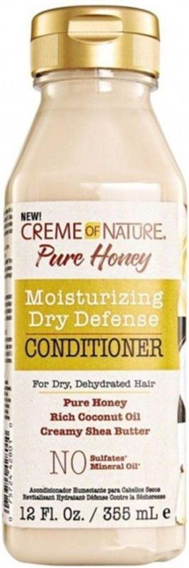 Creme of Nature - Pure Honey - Voedende Conditioner - 355 ml - Voor Krullend Haar