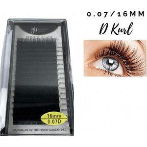 Guardian Beauty Prime Silk Lashes 16mm 0.07 D krul | Wimpers Extensions | Eyelashes | Wimpers |  Wimperextensions