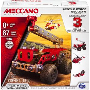 Meccano - Rescue Squad - 3 Modellen - S.T.E.A.M.-bouwpakket