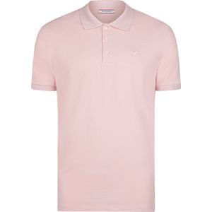 Felix Hardy Polo Shirt Korte Mouw Katoenen Pique Heren Roze - L