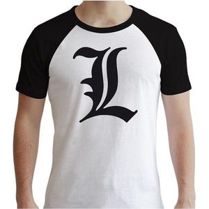 DEATH NOTE - L Symbol - Men's T-Shirt - (XXL)
