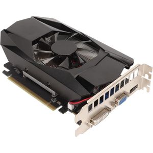 GDDR5 4GB Grafische Kaart HD7670 128-bit PCI Express X16 2.1 1000MHz Pc-gamingvideokaart HDMI DVI Enkele Ventilator Computer GPU