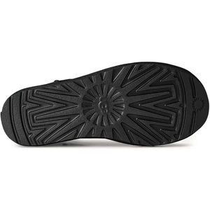 Ugg - Classic Ultra Mini - Enkellaarsjes - Zwart - Leer