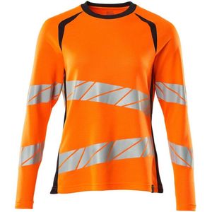 Mascot - 19091-771 - Dames T-shirt - Hi-Vis Oranje/Donkermarine - Lange Mouwen