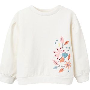 Zippy 3107364101 Sweatshirt Wit 3-4 Years Meisjes