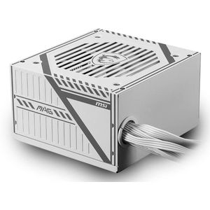 MSI MAG A650BNL - Voeding - Wit - ATX12V - 650 Watt - 80 PLUS Bronze