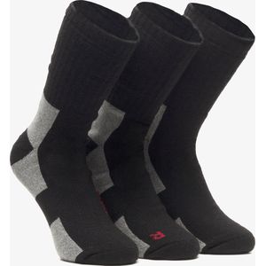 3 paar Mountain Peak thermosokken - Zwart - Maat 35/38