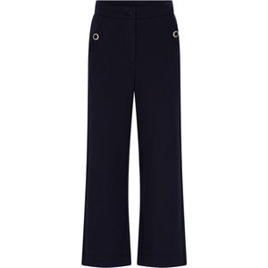 Le Chic Meisjes broek dittum wide leg in the navy