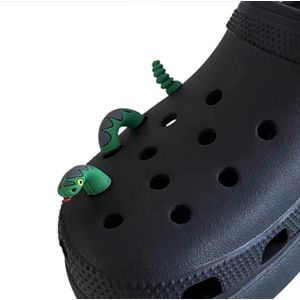 Schoen pins slang - schoenbedel slang - pins slang - slangen pins - ook geschikt voor crocs