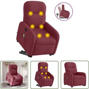 vidaXL Klikmechanisme - Dynamische Sleutel - Sta-op-massagestoel verstelbaar stof wijnrood - Gereedschapset - Mechanica - Torque Wrench