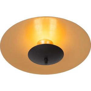 Lucide VULCAN - Plafonnière - Ø 35 cm - LED Dimb. - 1x9W 3000K - Zwart