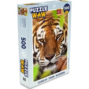 Puzzel Dieren - Tijger - Roofdieren - Legpuzzel - Puzzel 500 stukjes