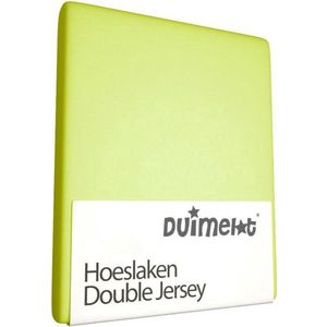 Comfortabele Dubbel Jersey Hoeslaken Groen | 70x150| Junior | Extra Dikke Kwaliteit