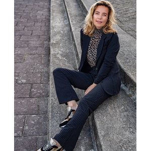 Zwarte Broek/Pantalon van Je m'appelle - Dames - Travelstof - Maat 40 - 3 maten beschikbaar