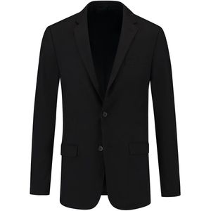 GENTS - Colbert comfort stretch - Polyblend - Zwart - Maat 44/S