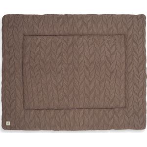 Jollein - Boxkleed (Chestnut) - Spring Knit - Katoen - Speelkleed Baby - 75x95cm