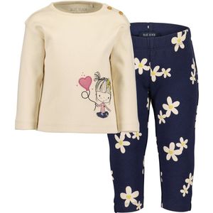 BLUE SEVEN - Set - Beige - 2-delig - Shirt en Hose