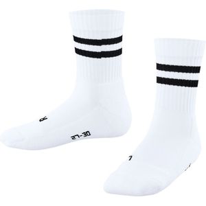 FALKE - Dynamic SO - Gedessineerd Katoen Sokken - Wit - Maat 35-38