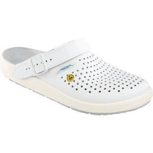 Abeba - 5300 ESD - Werksandaal - Wit - Leer