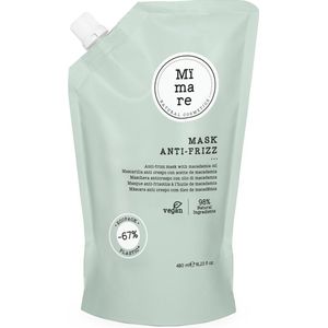 MÏMARE - ANTI FRIZZ MASK 480ML - Anti-pluis - Pluizend haar - Duurzaam - Haarverzorging - Haarmasker