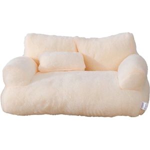 Valumerce - Katten sofa - Katten Bank - Beige - 65x46x30CM - Katten Bed - Pet Sofa