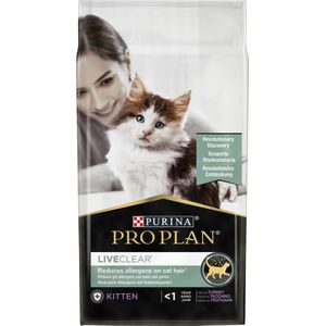 Pro Plan Kitten LiveClear Katten Droogvoer - Kalkoen - 1,4 kg