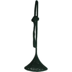 Gebreide hanglamp - Donkergroen - Small - Ø 15 cm