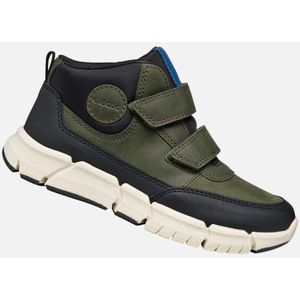 Geox - Flexyper - Kinderlaarzen - Militaire Groen - Zachte en Comfortabele Boots