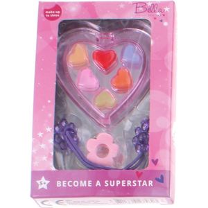 Johntoy Bella Make-up To Shine Set Hart 3-delig Roze