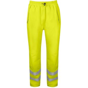 ProJob 6550 SIGNALISATIEREGENBROEK EN ISO 20471 KLASSE 2 646550 - Geel/Zwart - 3XL