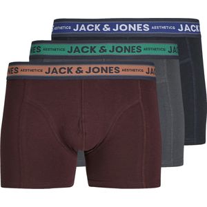 Jack&Jones Heren Jacdaniel Boxershorts 3-Pack Iron Gate