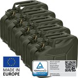 BW - Brandstof Jerrycan - Bronsgroen - 10 Liter - TÜV-getest en UN-goedgekeurd