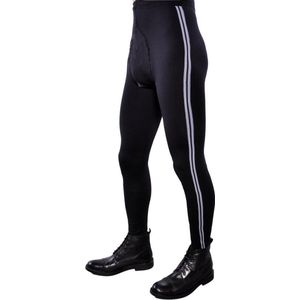 Adrian Sportieve mannenpanty Sport 60DEN  zwart/wit maat M