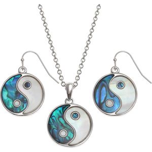 Tide Jewellery Puau Shell & Mother of Pearl - Yin Yang Set
