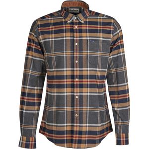 Barbour - Geruit Overhemd - Camel - Flanel - Lange Mouwen