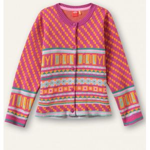 Oilily Vivaldi - Vest - Meisjes - Geel - 122/7yr