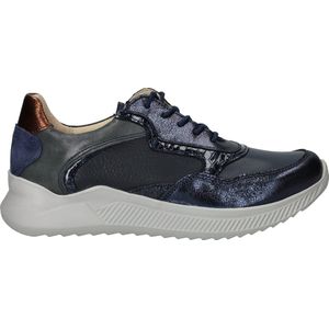Wolky - 0582590 - Veterschoenen - Blauw Combi