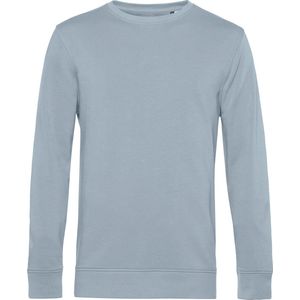 Organic Inspire Crew Neck Sweater B&C Collectie Blue Fog maat 3XL