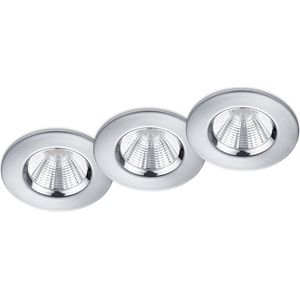 TRIO ZAGROS - Inbouwverlichting - Chroom - SMD LED - Binnenverlichting