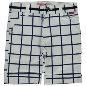 Boboli Jongens Short - blauw/ wit - Maat 104
