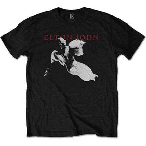 Elton John - Homage 1 Heren T-shirt - 2XL - Zwart