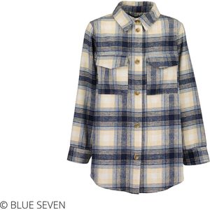 Blue Seven-Girls woven blouse - shaket -BEIGE ORIG