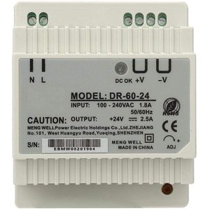 DR-60-24 60W 24V Single Output Din-Rail Power Supply AC/DC Switching Power Supply