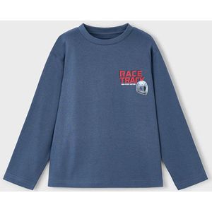 MAYORAL - Jongens hemd - Maat 92 - Jongens - blauw -