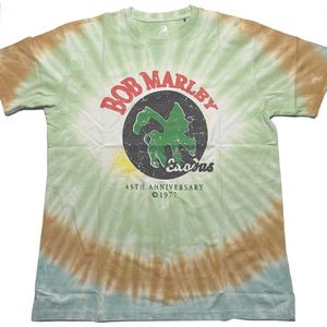 Bob Marley - 45th Anniversary Heren T-shirt - M - Multicolours