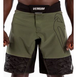 Venum Light 4.0 Fight Shorts Khaki Zilver Venum Fightwear