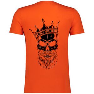 Koningsdag Transfer - Strijktransfer - SkullKing - Koningsdag shirt - Koningsdag hoodie - Oranje