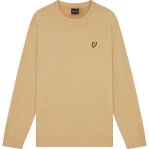 SINGLES DAY! Lyle and Scott - Sweater Beige - Heren - Maat S - Regular-fit